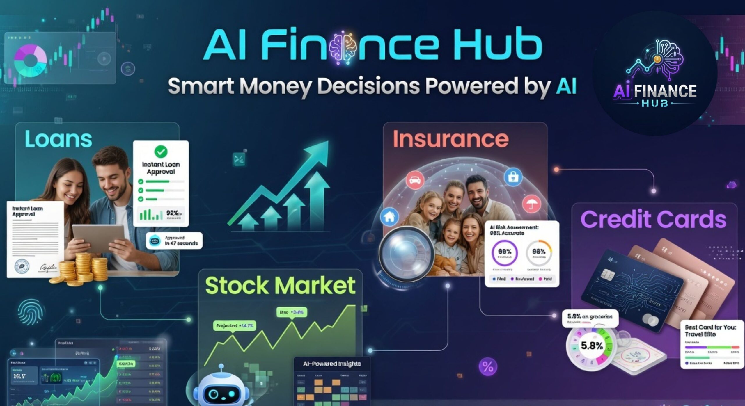 AI Finance Hub – Smart Financial Insights Powered by AI