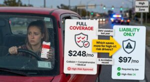 Full Coverage vs Liability for High-Risk Drivers: Which Is Better?