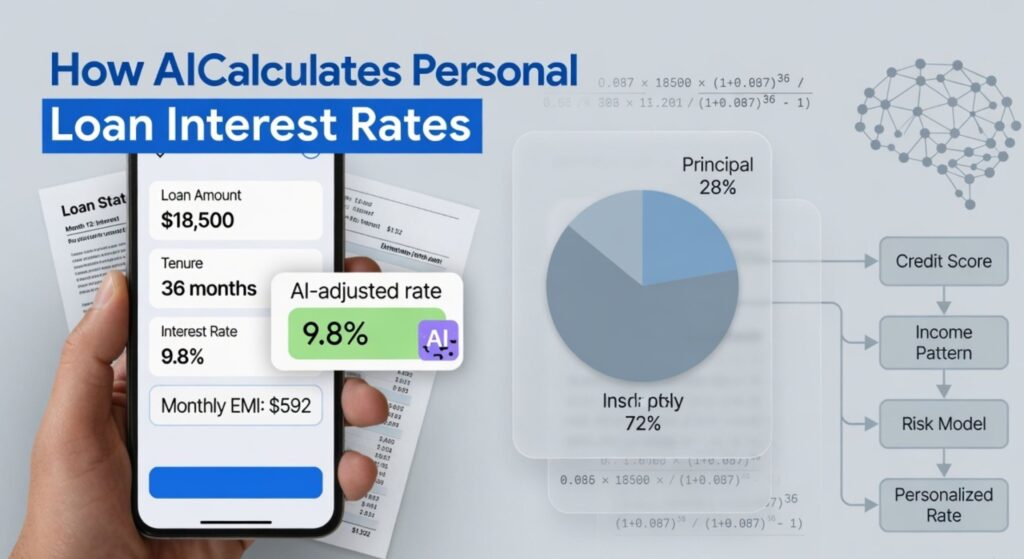 How AI Calculates Personal Loan Interest Rates