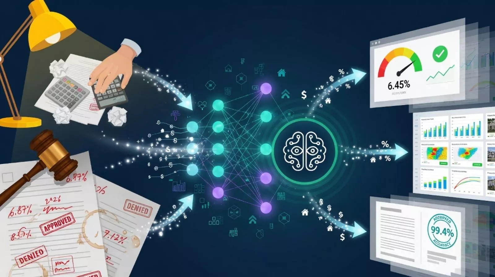 How AI Improves Accuracy in Mortgage Rate Decisions