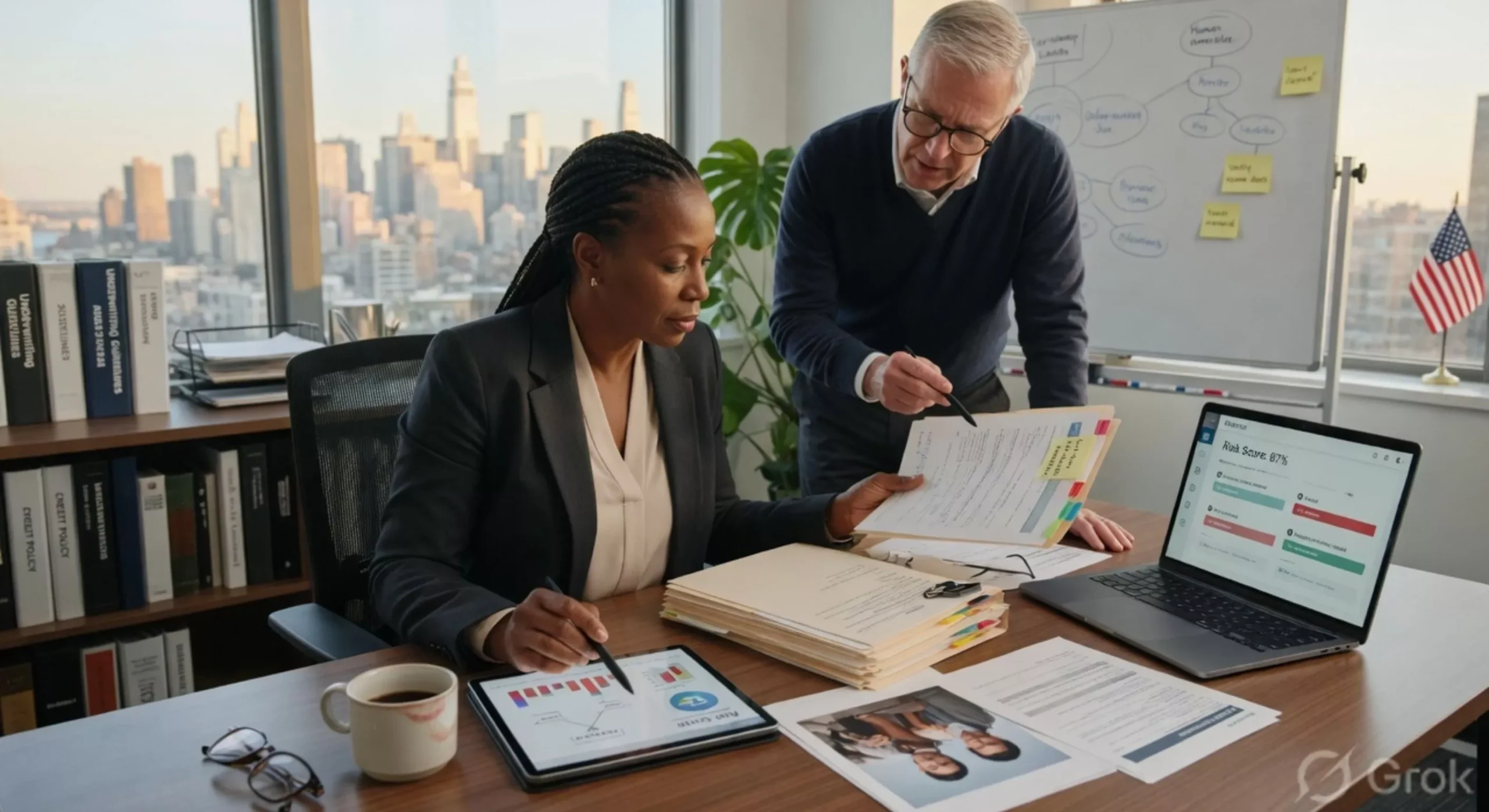 How USA Lenders Balance AI Insights with Human Judgment