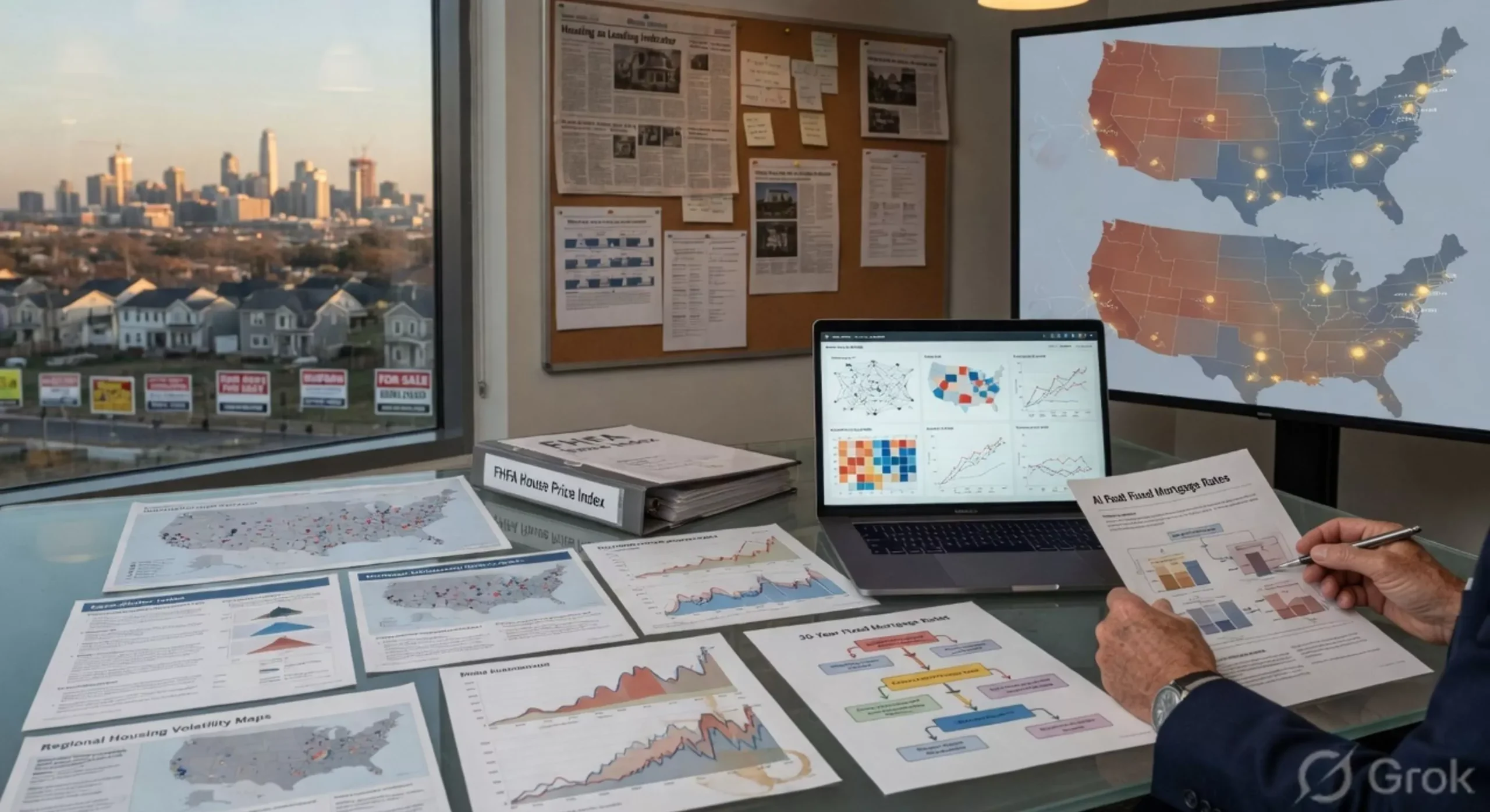 The Role of USA Housing Market Trends in AI Risk Prediction